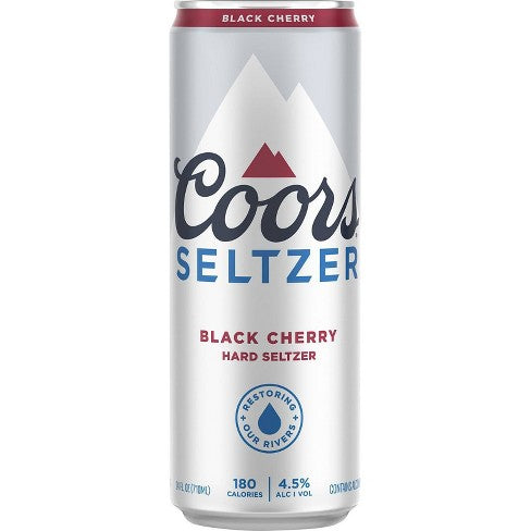 Coors Seltzer - Black Cherry 24oz