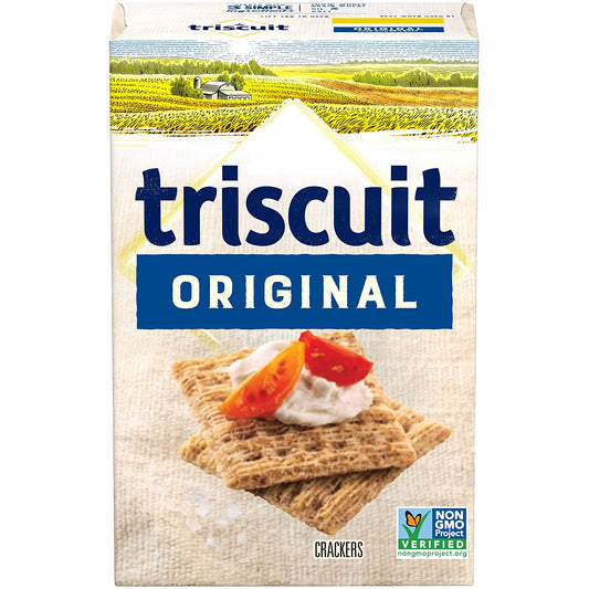 Triscuit 100% Whole Grain Wheat Crackers 7oz+