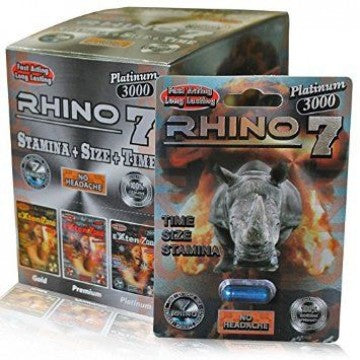 Rhino 7 Platinum (3000 mg Power - 1 Pill)