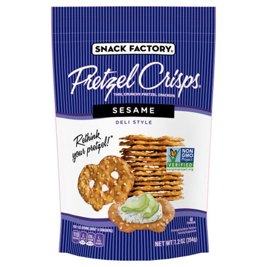 Snack Factory Pretzel Crips 7.2oz Bag