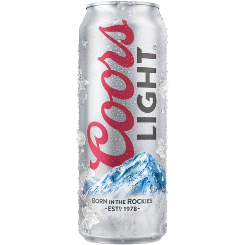 Coors Light 24oz Can Pack