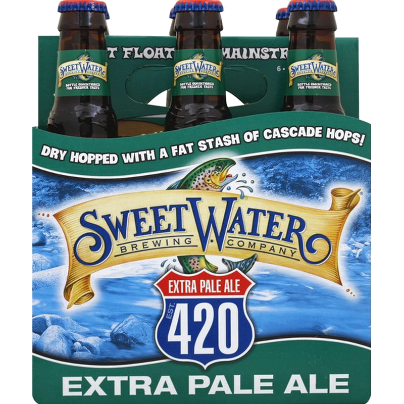 SweetWater 420 Extra Pale Ale 12oz Bottle Pack