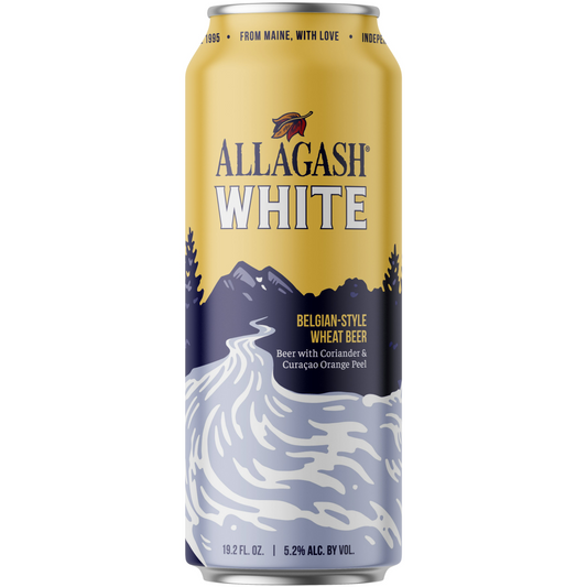 Allagash White Belgian Wheat Beer 19.2oz Can